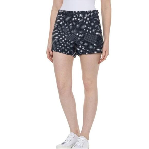 Spanx Sunshine Shorts, 4" Dotpatch Midnight Navy Large NWT - Picture 2 of 7